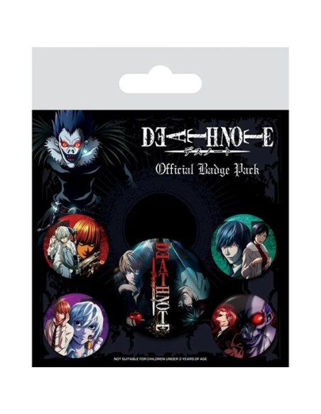 DEATH NOTE (CONNECTION OF FATE) OFFICIAL BADGE PACK
