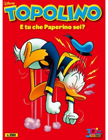 TOPOLINO 3589 COVER PAPERINO ARRABBIATO
