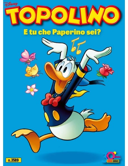 TOPOLINO 3589 COVER PAPERINO FELICE