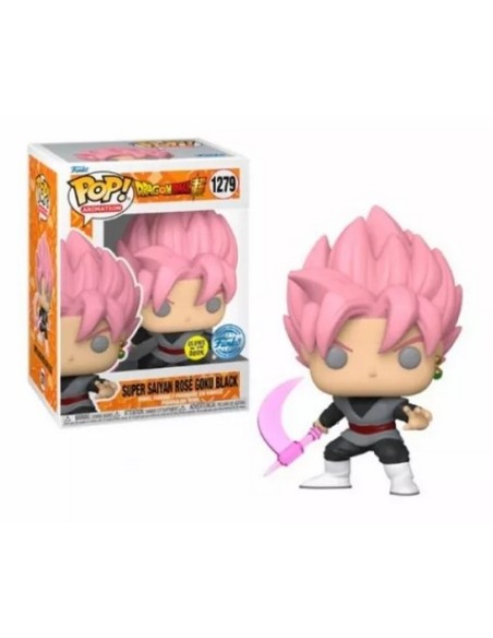 DRAGON BALL SUPER - GOKU ROSE`WITH SCYTHE - GLOW IN THE DARK - POP 1279