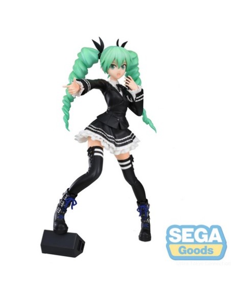 HATSUNE MIKU - SPM FIGURE - MIKU PRO DIVA DARK ANGEL - STATUA 23CM