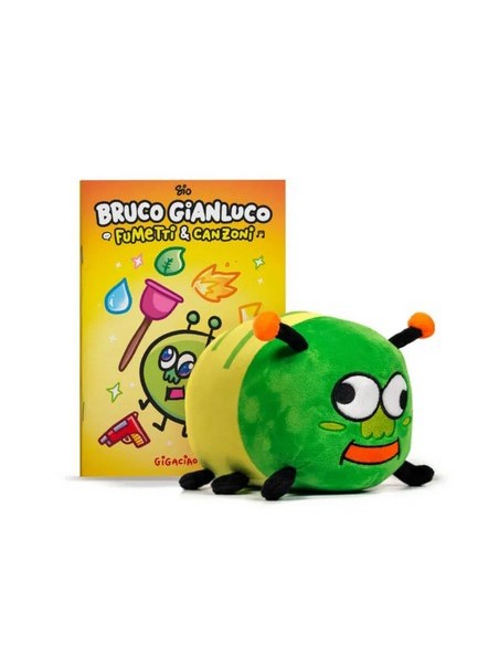 BRUCO GIANLUCO - FUMETTI E CANZONI (RIVISTA E PELUCHE)