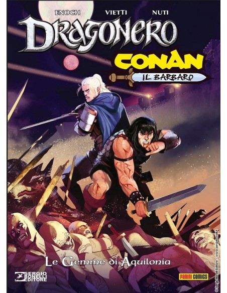 DRAGONERO E CONAN IL BARBARO LE GEMME DI AQUILONIA