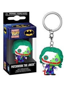 DC COMICS: PATCHWORK - JOKER - POCKET POP KEYCHAIN