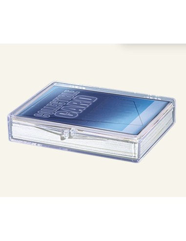 HINGED CARD STORAGE - SCATOLA TRASPARENTE 35 CARDS