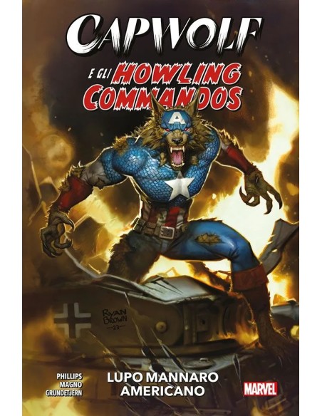 CAPWOLF E GLI HOWLING COMMANDOS: LUPO MANNARO AMERICANO - MARVEL COLLECTION