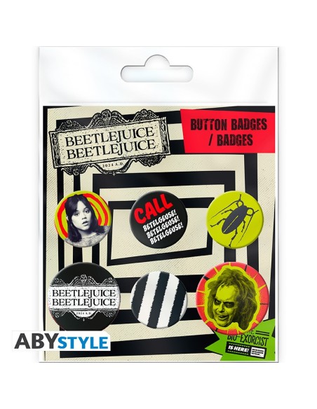 BEETLEJUICE - SET 6 SPILLE - BEETLEJUICE