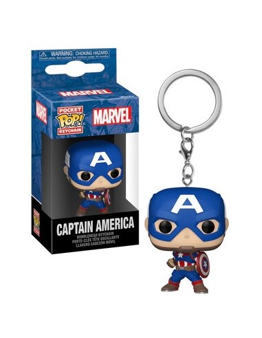 MARVEL: NEW CLASSIC CAPTAIN AMERICA - POCKET POP KEYCHAIN