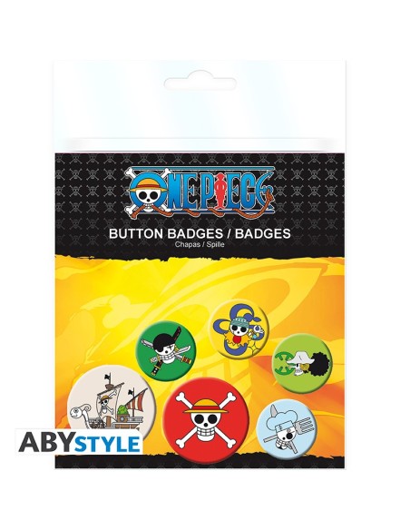 ONE PIECE - BADGE PACK - SKULLS 1