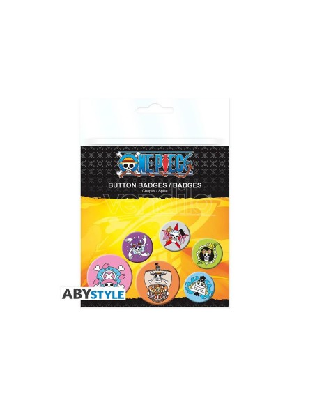 ONE PIECE - BADGE PACK - SKULLS 2