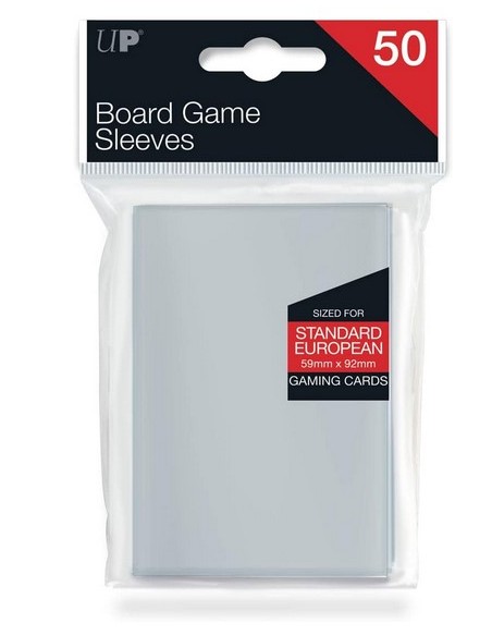 50 BUSTINE PER GIOCHI DA TAVOLO - 59X92MM