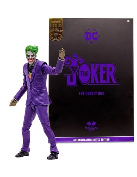 DC MULTIVERSE - JOKER THE DEADLY DUO - ACTION FIGURE 18CM