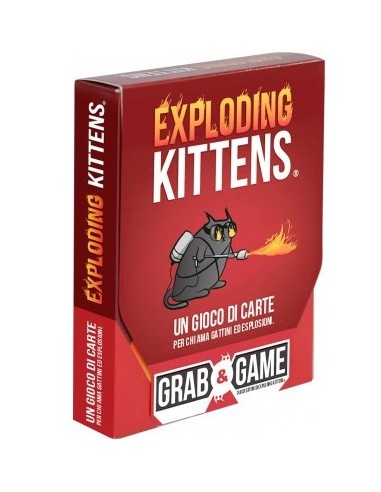 EXPLODING KITTENS - GRAB & GAME