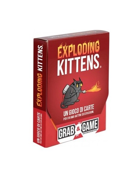 EXPLODING KITTENS - GRAB & GAME