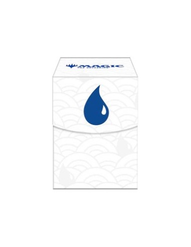 PORTA MAZZO - 100 + DECK BOX - MAGIC: THE GATHERING - MANA 8 - ISLAND