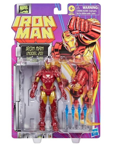MARVEL LEGENDS - MARVEL CLASSIC - IRON MAN (MODEL 20) - ACTION FIGURE 15CM
