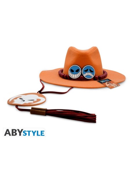 ONE PIECE - CAPPELLO REPLICA - PORTGAS D. ACE