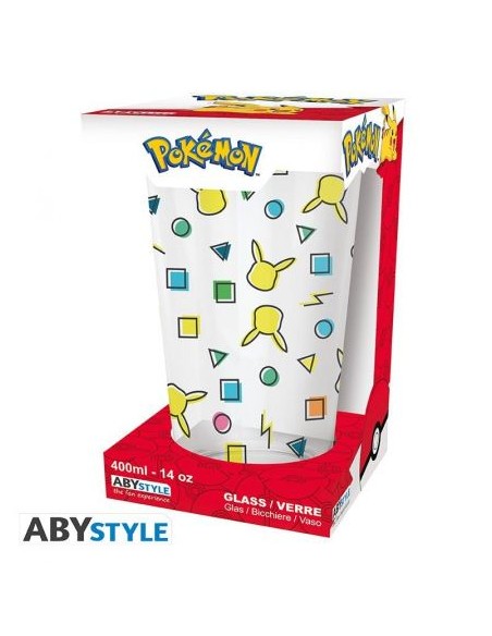 POKEMON - BICCHIERE 400ML - PIKACHU PATTERN