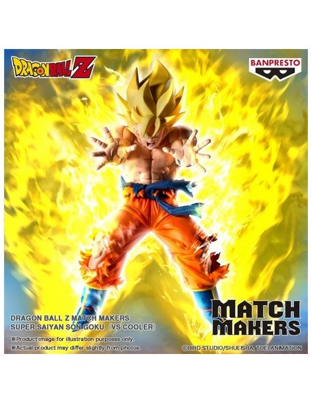 DRAGON BALL Z - MATCH MAKERS - SUPER SAIYAN SON GOKU - STATUA 14CM