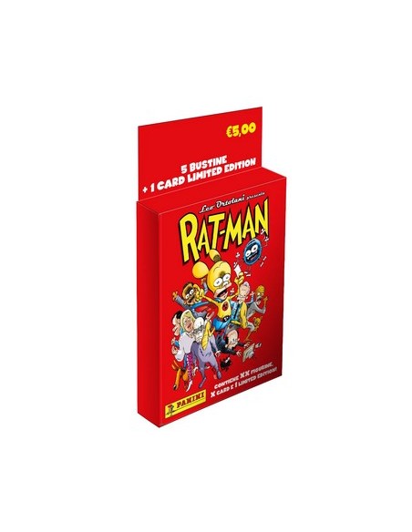 RAT-MAN - FIGURINE ALL`ATTACCO! ECOBLISTER - (contiene: 5 bustine + 1 card Limited Edition)