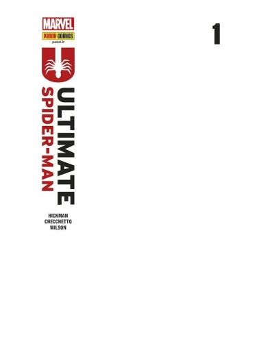 ULTIMATE SPIDER-MAN (2024) 1 BLANK VARIANT