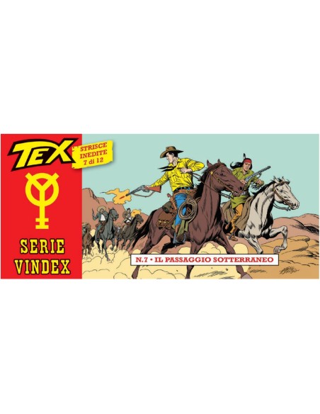 LE STRISCE DI TEX - SERIE VINDEX 7 (di 12)