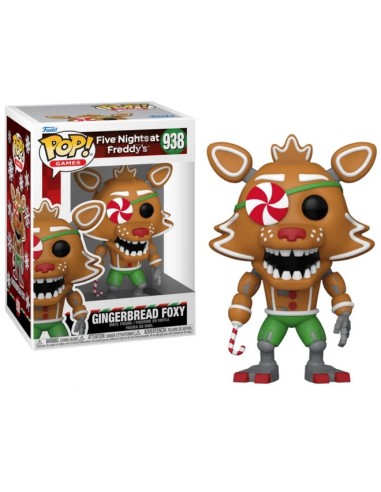 FIVE NIGHTS AT FREDDY’S PGINGERBREAD FOXY - POP 938
