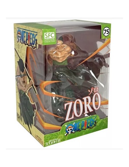 ONE PIECE - SUPER FIGURE COLLECTION - ZORO - STATUA 18CM