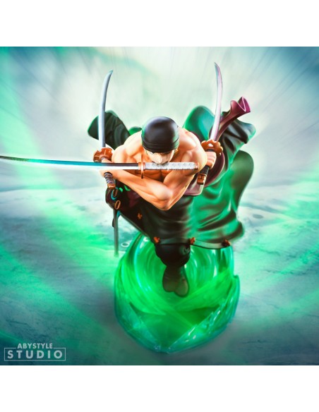 ONE PIECE - SUPER FIGURE COLLECTION - ZORO - STATUA 18CM