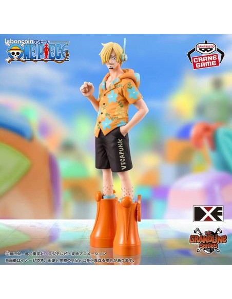 ONE PIECE - DXF THE GRANDLINE SERIES - EGGHEAD SANJI - STATUA 17CM