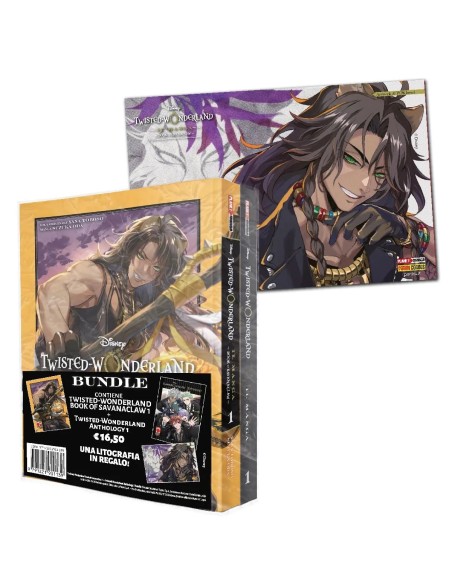 TWISTED-WONDERLAND: ANTHOLOGY 1 + TWISTED WONDERLAND BOOK OF SAVANACLAW 1 BUNDLE