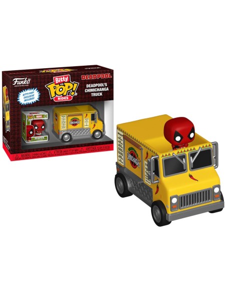 MARVEL - DEADPOOL W/CHIMICHANGA TRUCK - BITTY POP RIDE