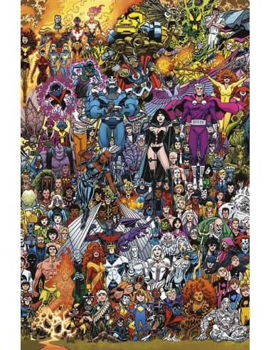 GLI INCREDIBILI X-MEN 419 VARIANT MUTANT HISTORY A 4 ANTE - X-MEN 1