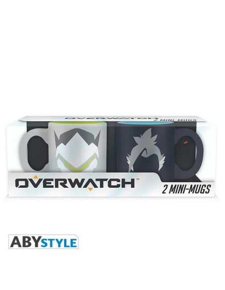 OVERWATCH - SET 2 MINI-MUGS 110ML - HANZO & GENJI