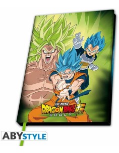 DRAGON BALL - A5 NOTEBOOK BROLY VS GOKU & VEGETA