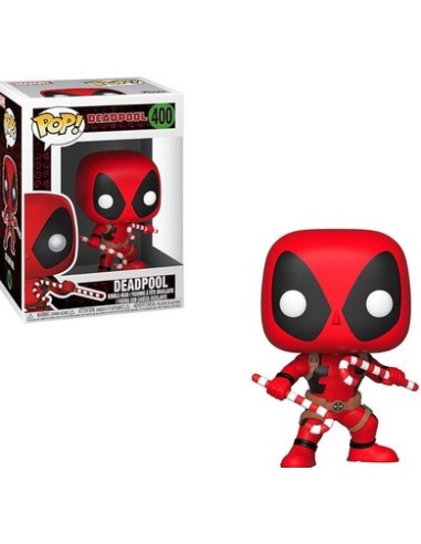 MARVEL: DEADPOOL W/CANDY CANES - POP 400