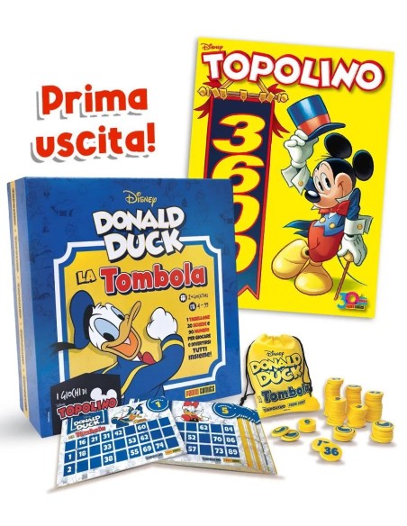 TOPOLINO 3600 + TOMBOLA DI DONALD 90 - PARTE 1