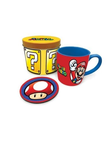 SUPER MARIO - MEG TIN SET - LET`S A GO