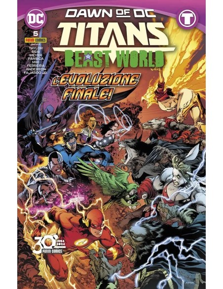 TITANS BEAST WORLD 5 - DC CROSSOVER 40
