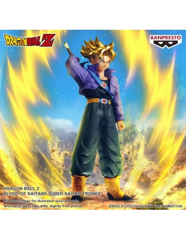 DRAGON BALL Z - BLOOD OF SAIYANS - TRUNKS - STATUA 17CM