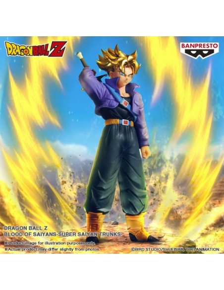 DRAGON BALL Z - BLOOD OF SAIYANS - TRUNKS - STATUA 17CM