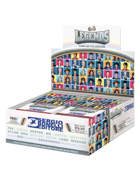 LEGENDS - SERGIO BONELLI EDITORE CARD DA COLLEZIONE BUSTA