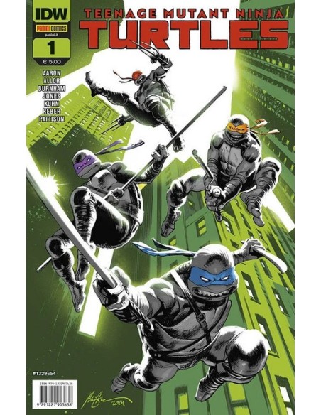 TEENAGE MUTANT NINJA TURTLES (2024) 1