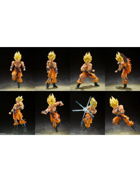 DRAGON BALL Z - SH FIGUARTS - GOKU LEGENDARY SUPER SAYAN - - ACTION FIGURE 15CM