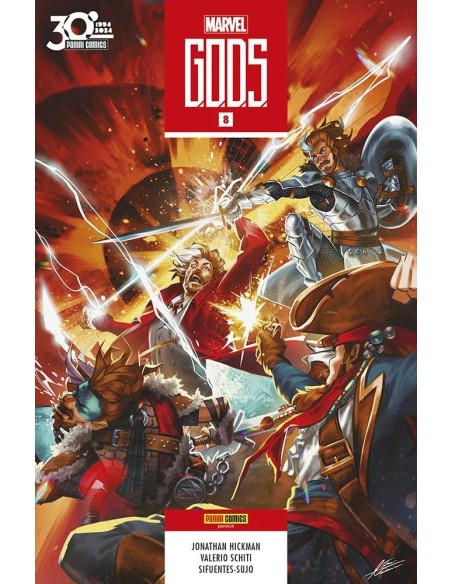 G.O.D.S. 8 (di 8) - MARVEL MINISERIE 283