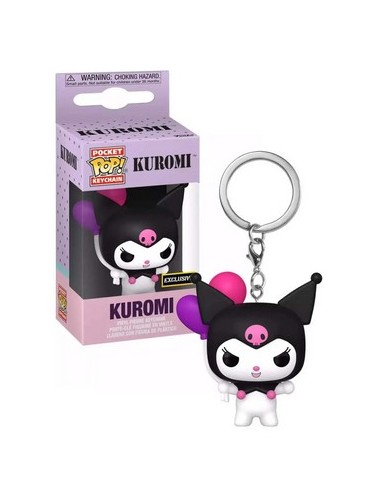 HELLO KITTY - KUROMI (BLN) - POCKET POP KEYCHAIN