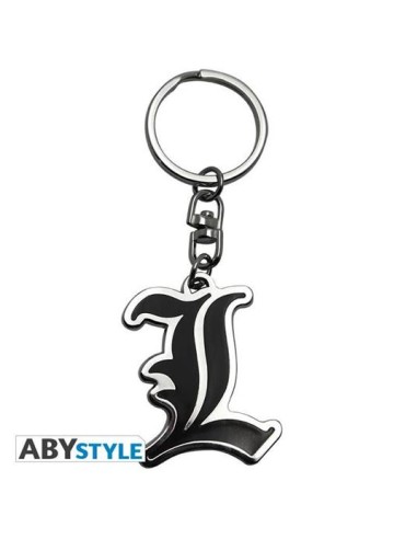 DEATH NOTE L SIMBOLO  PORTACHIAVI