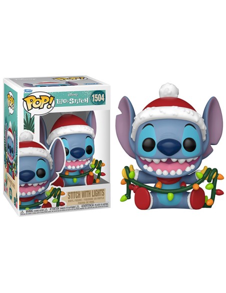 DISNEY: HOLIDAY - LILO & STITCH - STITCH W/LIGHTS - POP 1504