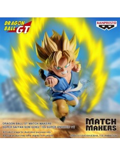 DRAGON BALL GT - MATCH MAKERS - SON GOKU - STATUA 9CM