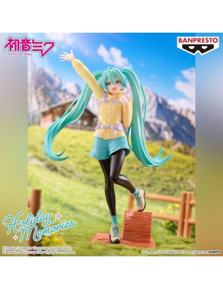 HATSUNE MIKU - HOLIDAY MEMORIES - HATSUNE MIKU - STATUA 20CM